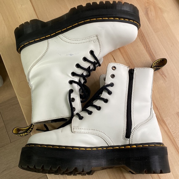 Jadon Boot Smooth Leather Platforms - Picture 9 of 16